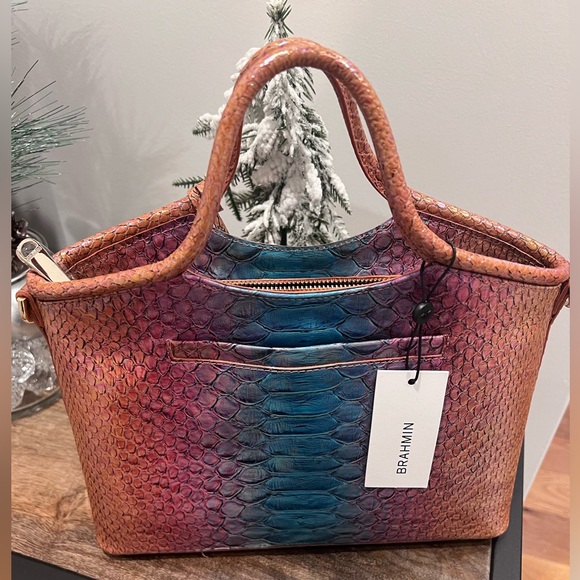 NWT Brahmin Small Elaine Multi Stellaris - Picture 3 of 13